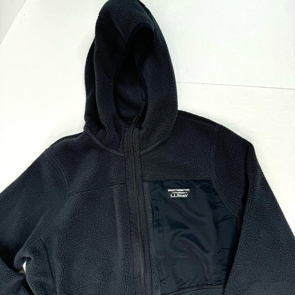 L.L. Bean Full Zip Fleece Jacket - Picture 3 of 5